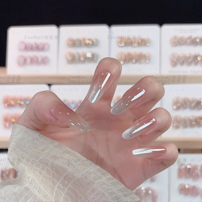 Press-On Nails Gradient Ombre Comfortable Fit