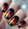 Press-On Nails Gradient Ombre Salon-Quality 24-Count Set