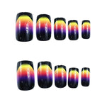 Press-On Nails Gradient Ombre Salon-Quality 24-Count Set