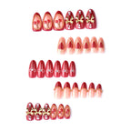 Press-On Nails Hand-Decorated Reusable Salon-Quality