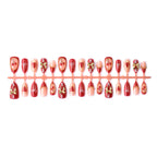 Press-On Nails Hand-Decorated Reusable Salon-Quality