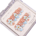 Press-On Nails Hand-Painted Floral Easy Application & Comfortable Fit