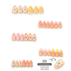 Press-On Nails Handcrafted Floral Easy Apply & Comfortable Fit