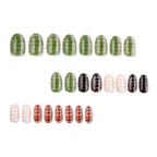 Press-On Nails Handcrafted Glossy Finish Easy Apply & Remove