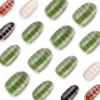 Press-On Nails Handcrafted Glossy Finish Easy Apply & Remove
