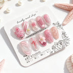 Press-On Nails Handcrafted Reusable No Glue