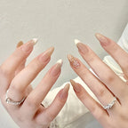 Press-On Nails Handmade Holographic Finish