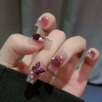 Press-On Nails Handmade Holographic Finish