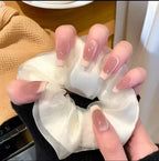 Press-On Nails Handmade Holographic Finish