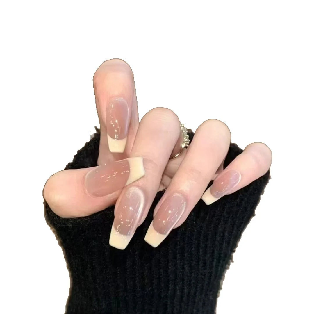 Press-On Nails Handmade Holographic Finish