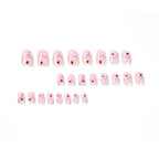 Press-On Nails Heart Accent Easy Apply & Comfortable Fit