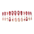 Press-On Nails Heart Design Peel-And-Stick