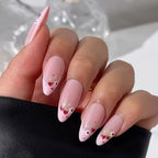 Press-On Nails Heart & Floral Peel-And-Press