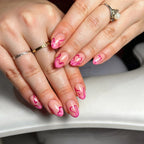 Press-On Nails Heart-Shaped Adhesive Tabs Comfort Fit