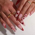 Press-On Nails Heart & Star Design Self-Adhesive