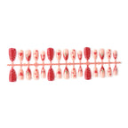 Press-On Nails Heart & Star Design Self-Adhesive