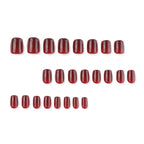 Press-On Nails High-Gloss Artistic Design Easy Apply