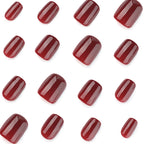 Press-On Nails High-Gloss Artistic Design Easy Apply