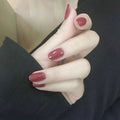 Press-On Nails High-Gloss Reusable Peel-And-Stick