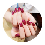 Press-On Nails High-Gloss Reusable Peel-And-Stick