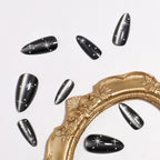 Press-On Nails High-Shine Star Design Easy-Apply Strips