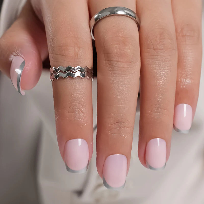 Press-On Nails Holiday Designs Buffing Strips & Gel Polish