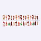 Press-On Nails Holiday Designs Easy Application