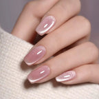 Press-On Nails Holiday Designs Gel Polish & Buffing Strips