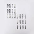 Press-On Nails Holiday Designs Gel Polish & Buffing Strips