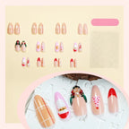 Press-On Nails Holiday Designs & Glitter