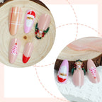 Press-On Nails Holiday Designs & Glitter
