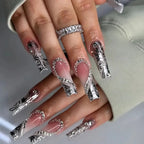 Press-On Nails Holiday Designs Peel And Press Reusable