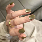 Press-On Nails Holiday Designs Peel And Press Reusable