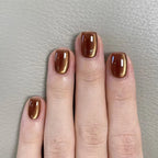 Press-On Nails Holiday Designs Peel And Press Reusable