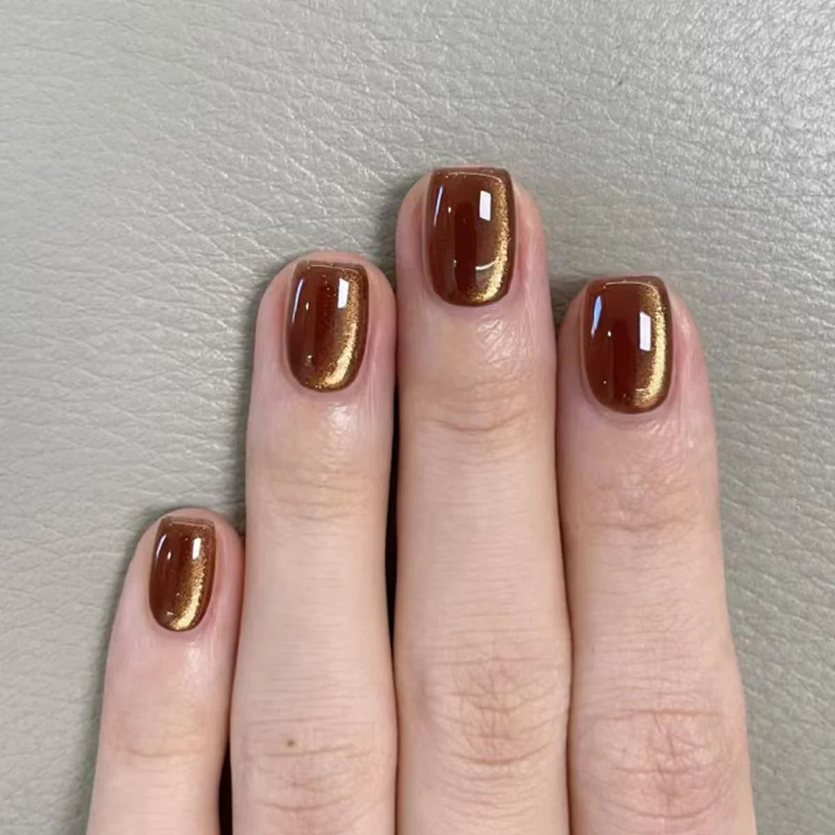 Press-On Nails Holiday Designs Peel And Press Reusable