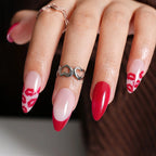 Press-On Nails Holiday Designs Strong Adhesive & Gel Polish