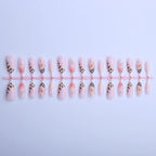 Press-On Nails Intricate Floral Quick Application
