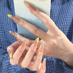 Press-On Nails Intricate Shimmer & Strong Hold