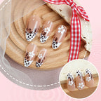 Press-On Nails Leopard & Floral Peel-And-Stick
