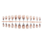 Press-On Nails Leopard & Floral Peel-And-Stick