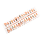 Press-On Nails Leopard & Floral Reusable Easy Application