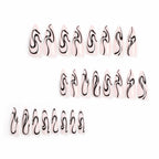 Press-On Nails Light Green Durable Gentle On Skin