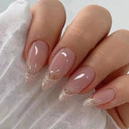Press-On Nails Long Stiletto Durable Comfortable Fit