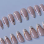 Press-On Nails Long Stiletto Durable Comfortable Fit