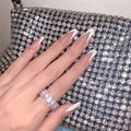 Press-On Nails Long Stiletto Glossy Glue-On