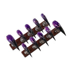 Press-On Nails Long Stiletto Glossy Peel & Stick