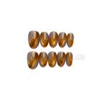 Press-On Nails Marble Pattern Reusable Adhesive Tabs