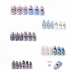 Press-On Nails Marine Life Design Set of 10