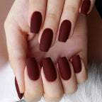 Press-On Nails Matte Finish 24-Piece Long-Lasting