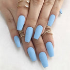 Press-On Nails Matte Finish Reusable Comfortable Fit